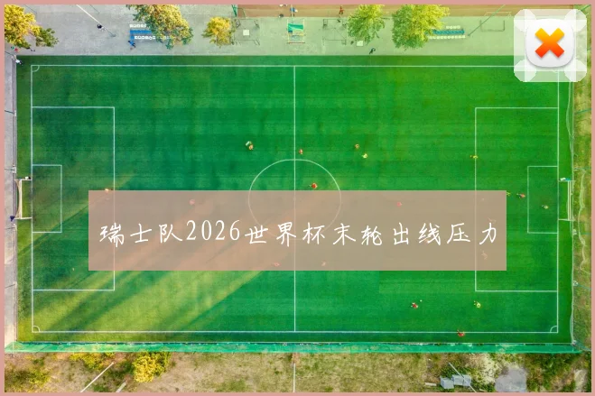 瑞士队2026世界杯末轮出线压力